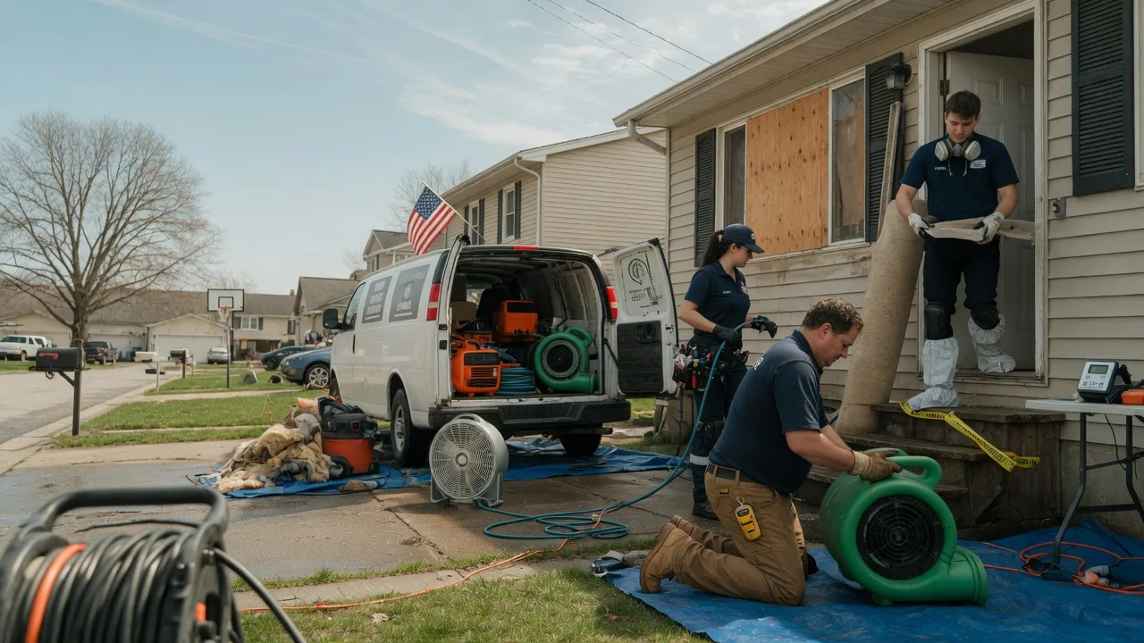 Water Damage Restoration in Davisville, WV near me